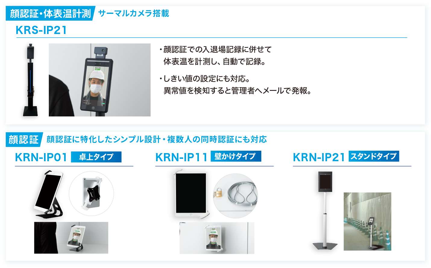 認証機器の説明
